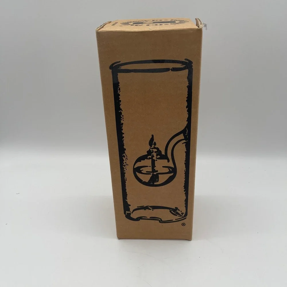 Wolfard Glassblowing Co 12 Inch Hand Blown Glass Oil Lamp 571877 NEW